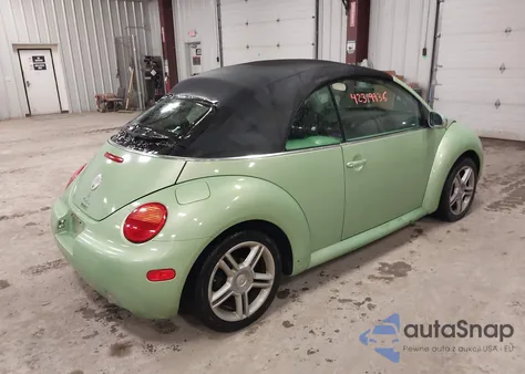 2004 Volkswagen New Beetle Gls 1.8T из США, поврежденный, VIN 3VWCD31Y14M327465